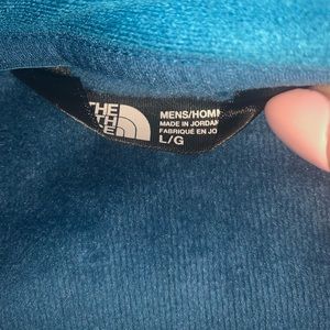 Men large blue north face